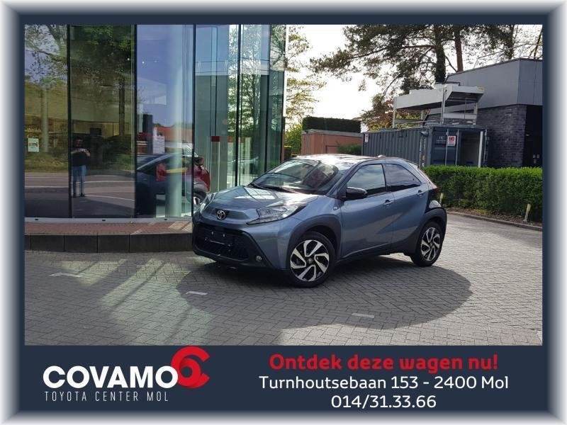 Toyota Aygo Pulse AUTOMAAT, Auto's, Automaat, USB, Blauw, 72 pk