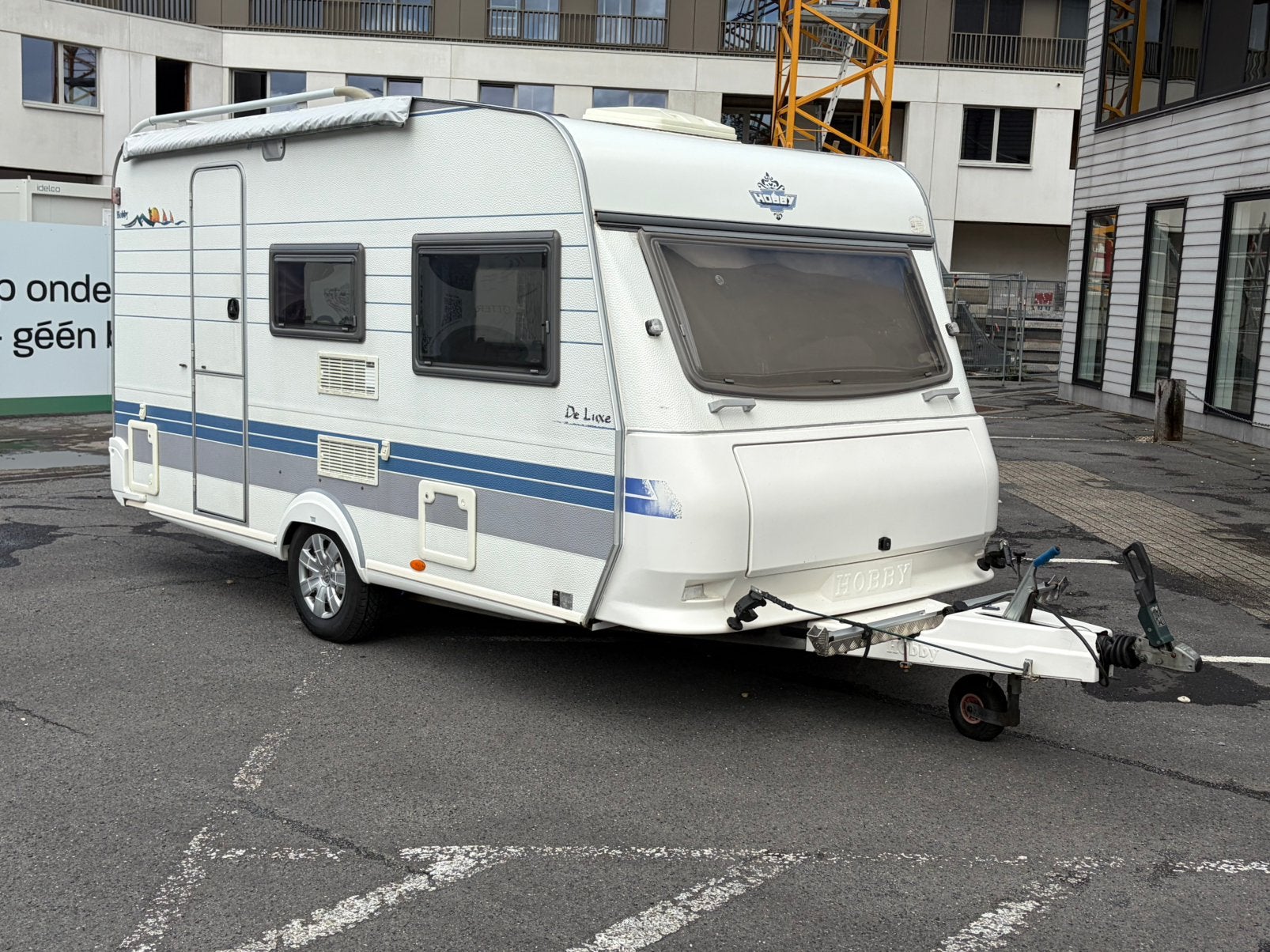 Hobby 400 Deluxe - Luifel - Inschrijfklaar, Caravans en Kamperen, Caravans, Particulier, Hobby, Luifel, Ophalen