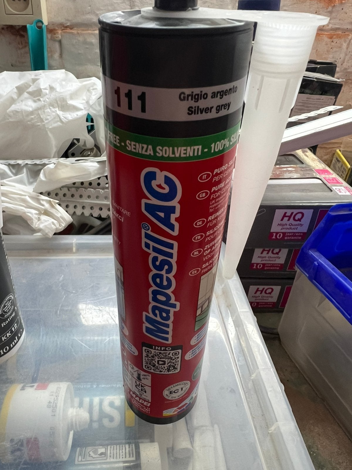 Silicone, Enlèvement, Comme neuf