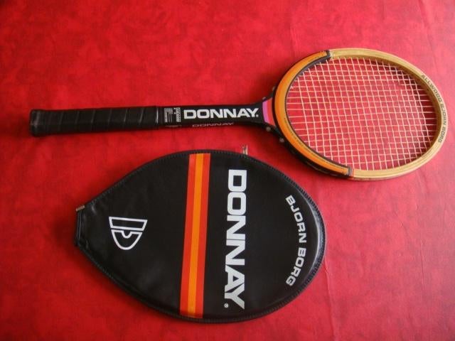 Raquette de tennis Donnay: Allwood BJORN BORG Vintage N 1, Enlèvement ou Envoi, Utilisé, Raquette, Autres marques