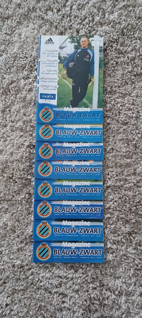 PROGRAMMABOEKJES CLUB BRUGGE, Ophalen of Verzenden, Zo goed als nieuw, Boek of Tijdschrift