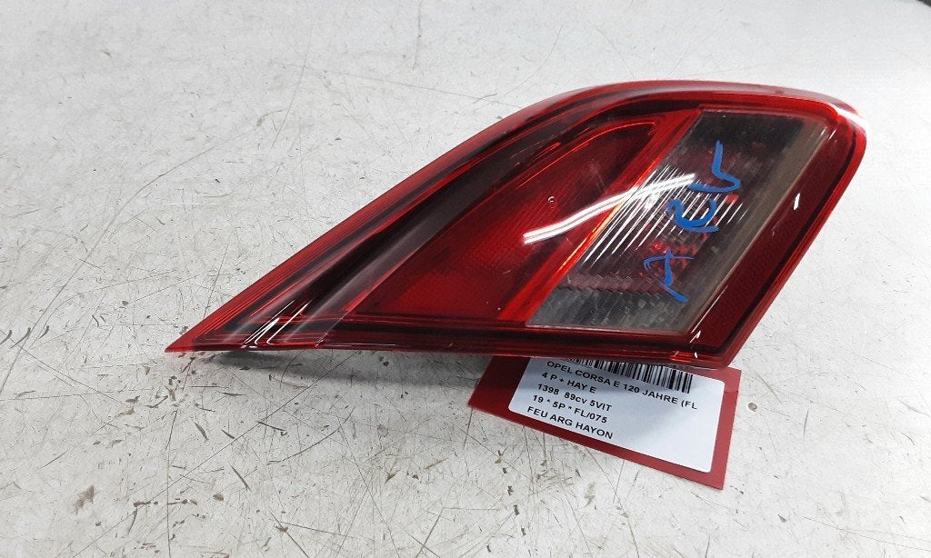 ACHTERLICHT LINKS ACHTERKLEP Opel Corsa E (460034366), Gebruikt, Rue de l'Espoir 34 34
4030  GRIVEGNÉE, BE, Info@Collignon.be