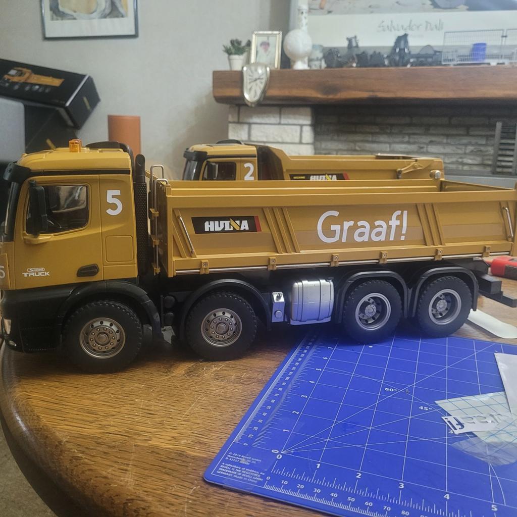 Huina rc truck 1/14, Hobby en Vrije tijd, Modelbouw | Radiografisch | Overige, Ophalen