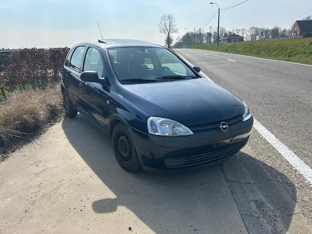 Opel Corsa 1.2 benzine 114000km, Auto's, Stof, Blauw, Handgeschakeld, Particulier