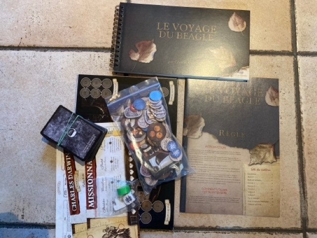 ROBINSON CRUSOE : LE VOYAGE DU BEAGLE - extension rare neuf, Envoi