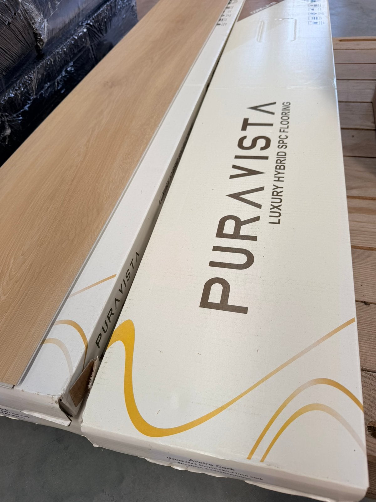 Pura Vista Click PVC - Scandinavische  houtlook, Huis en Inrichting, Stoffering | Vloerbedekking, Ophalen, Bruin, Nieuw, Scandinavisch