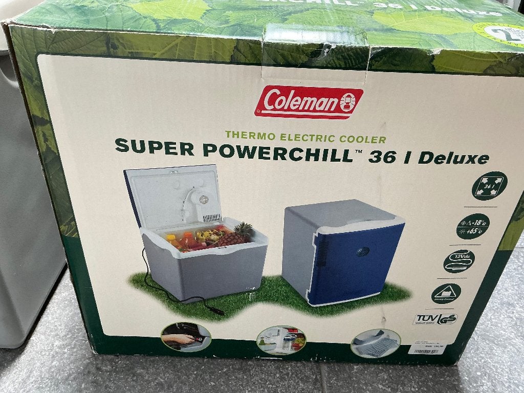Coleman elektrische koelbox, Ophalen, Gebruikt, Koelbox, Koelelement