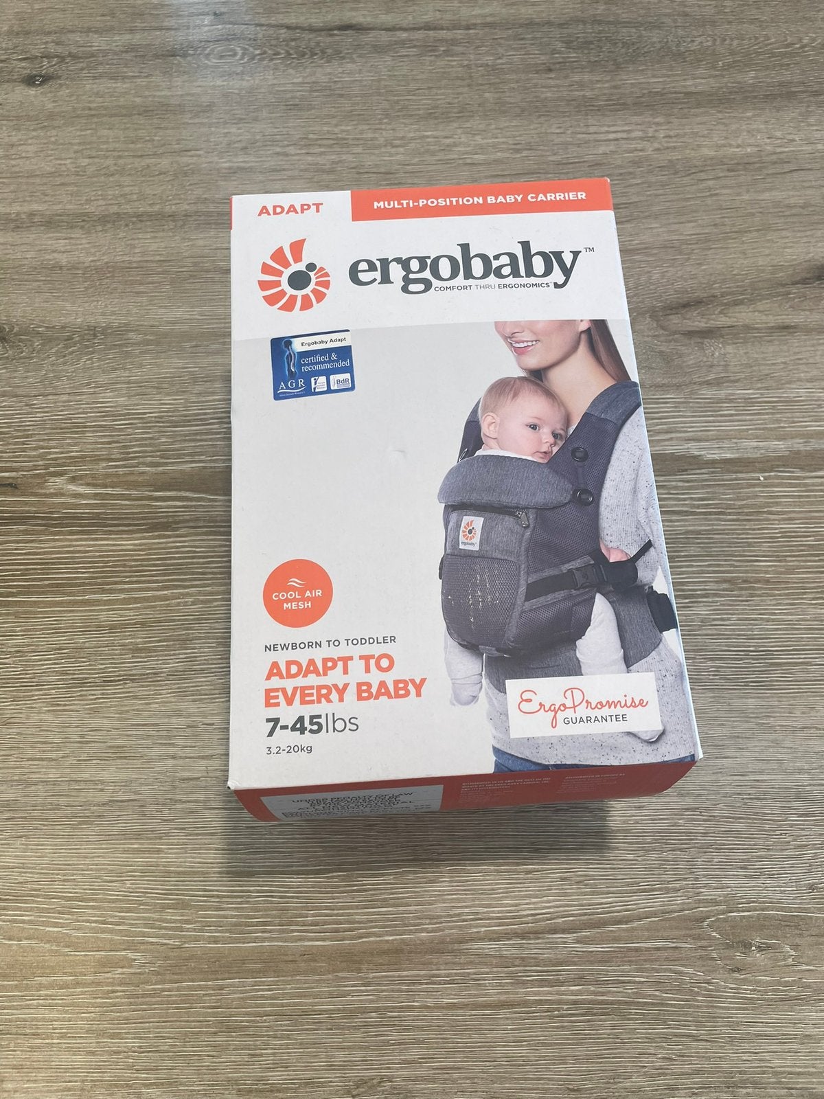 Draagzak Ergo baby, Kinderen en Baby's, Babydragers en Draagdoeken, Buik of Rug, Nieuw, Draagzak, Ophalen