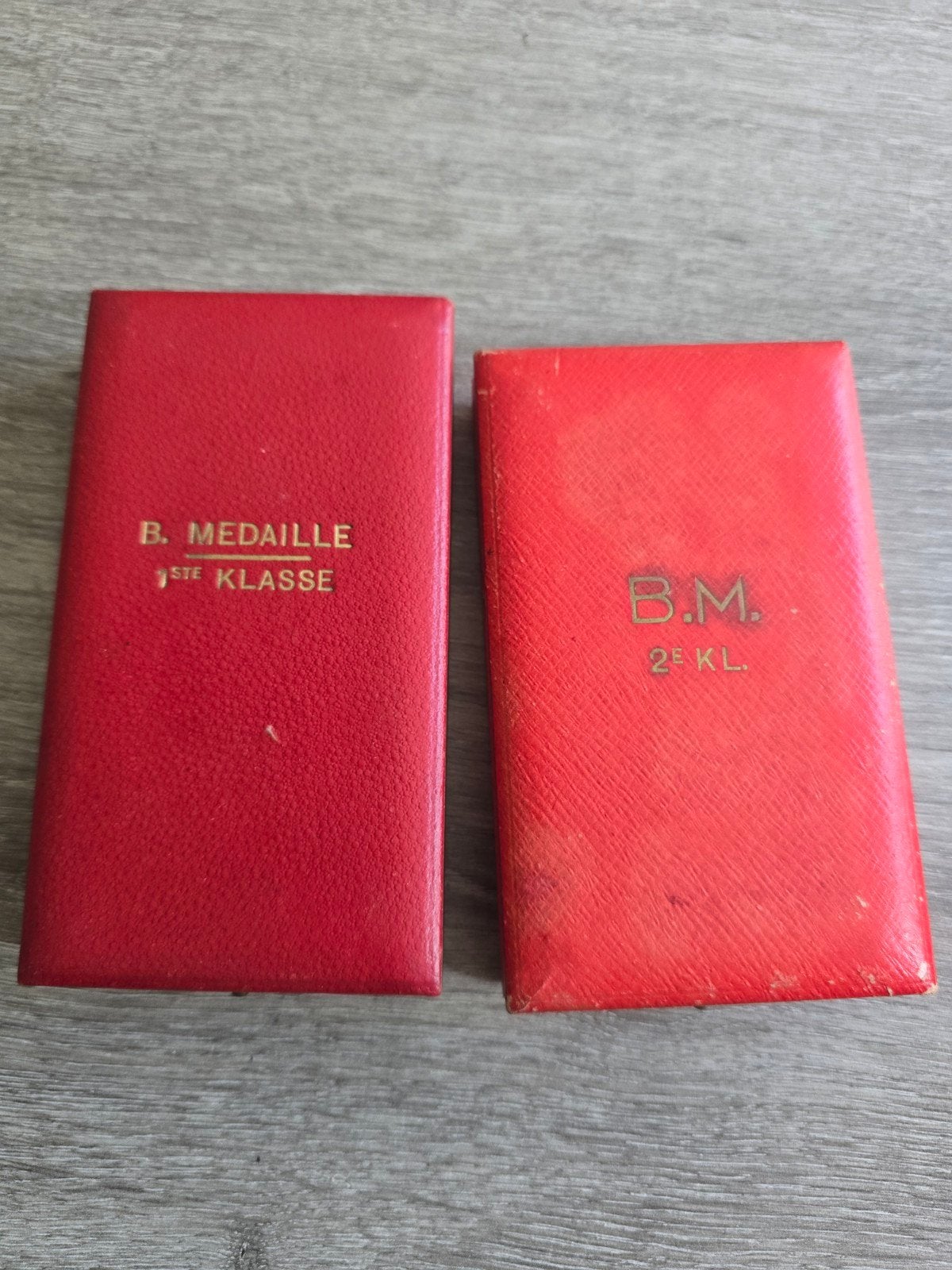 Médailles civiles de première et de 2e classe dans une boîte, Enlèvement ou Envoi