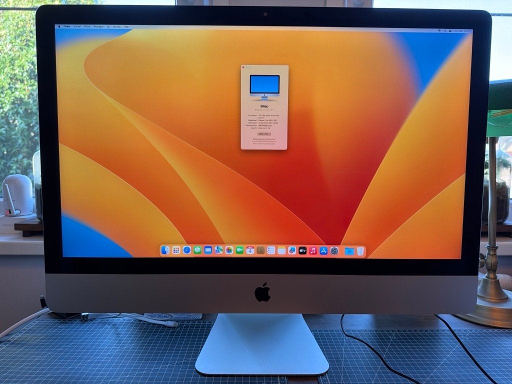 Apple iMac 27-inch Retina 5K (2017) – Intel Core i7 4,2 GHz, Computers en Software, Ophalen, Gebruikt, HDD en SSD, IMac