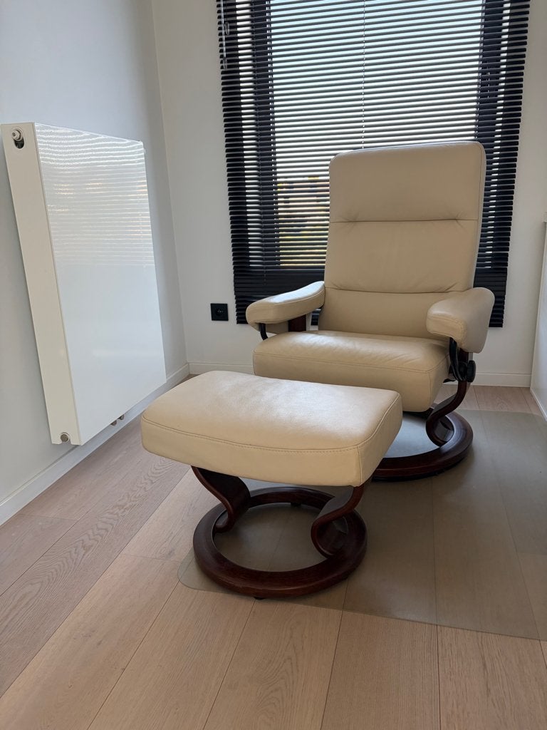 Fauteuil Stressless, Huis en Inrichting, Fauteuils, Ophalen, Zo goed als nieuw, Hout
