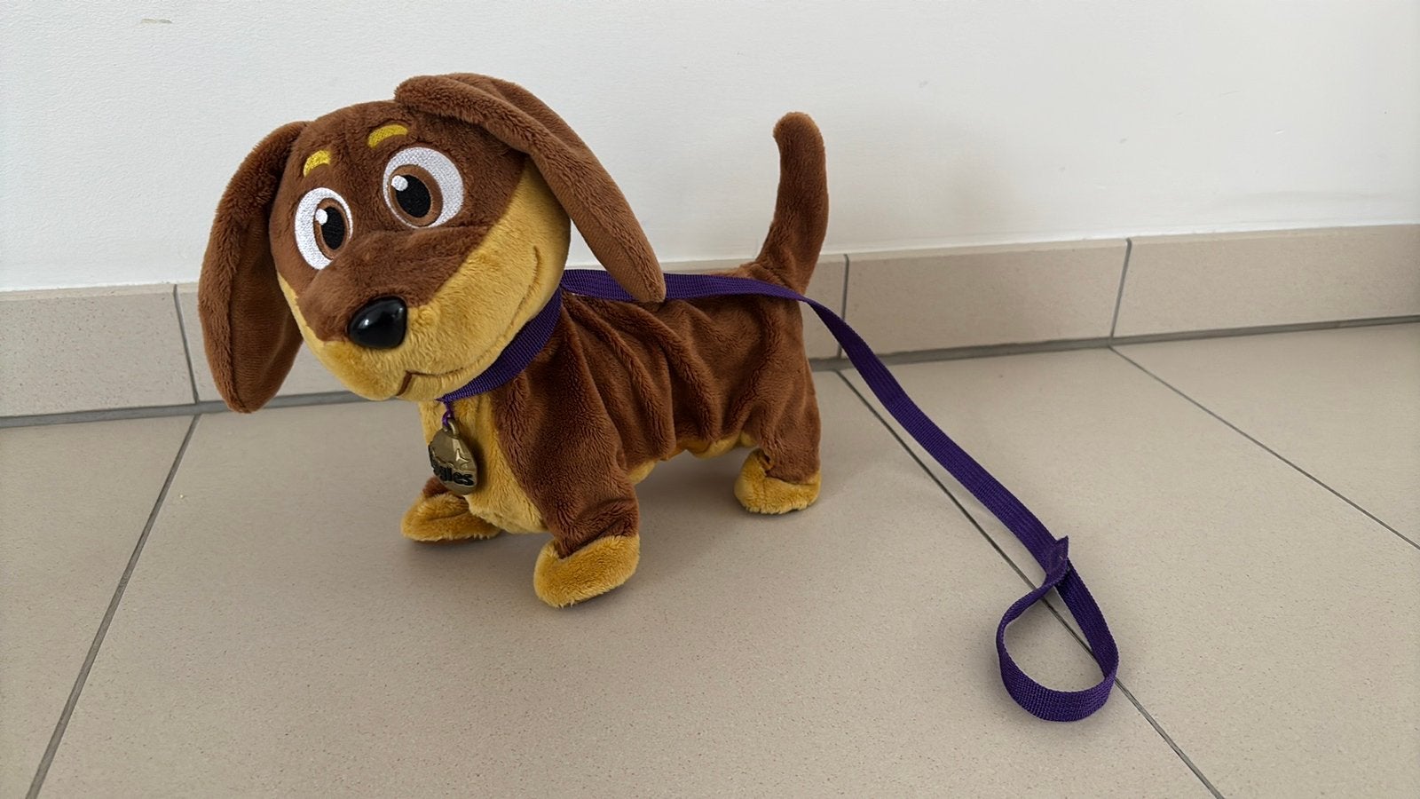 Diggles interactieve knuffelhond, Ophalen of Verzenden, Zo goed als nieuw, Hond, Interactief