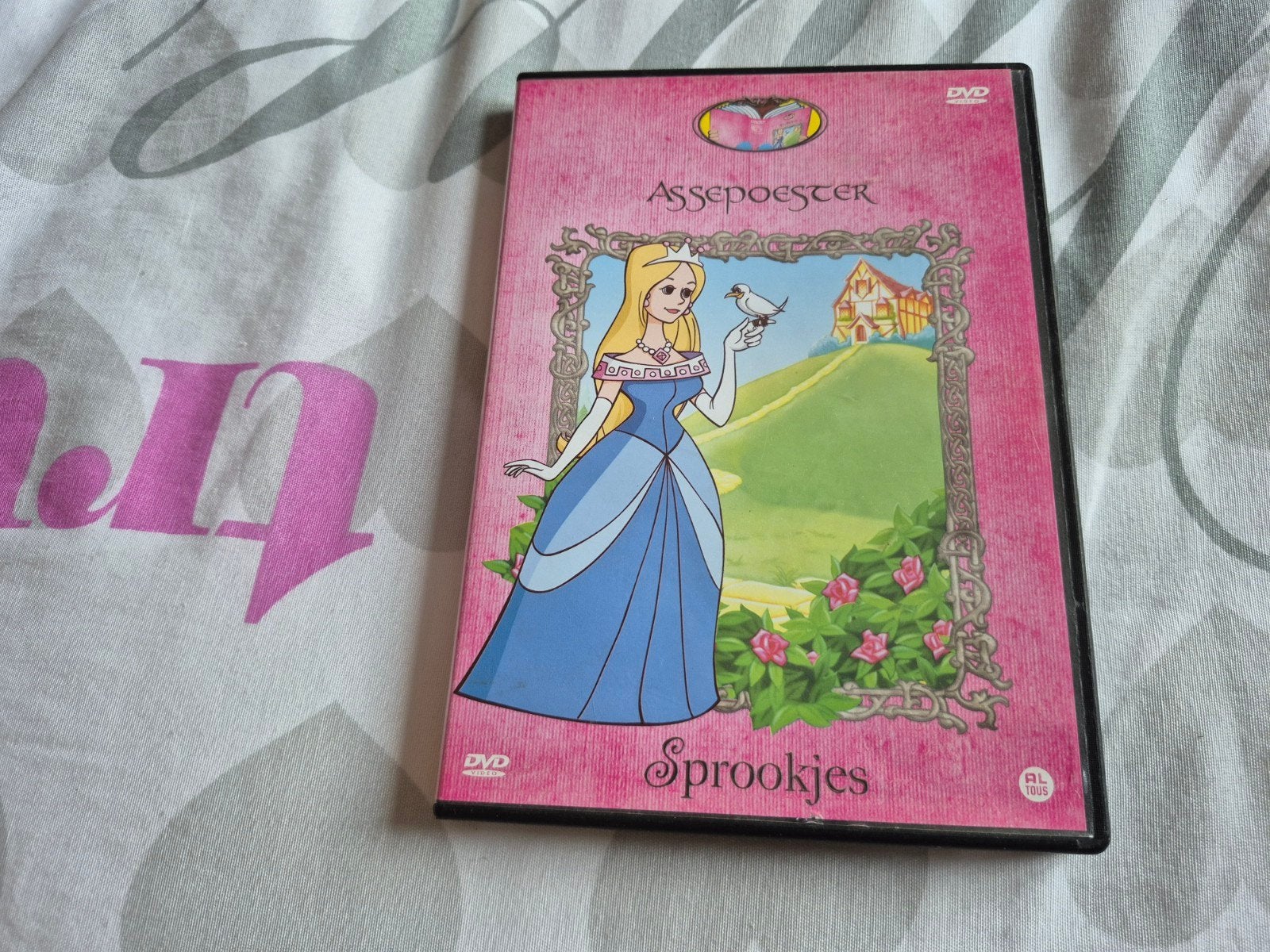 dvd assepoester sprookjes werkende staat, Cd's en Dvd's, Ophalen of Verzenden, Sprookjes