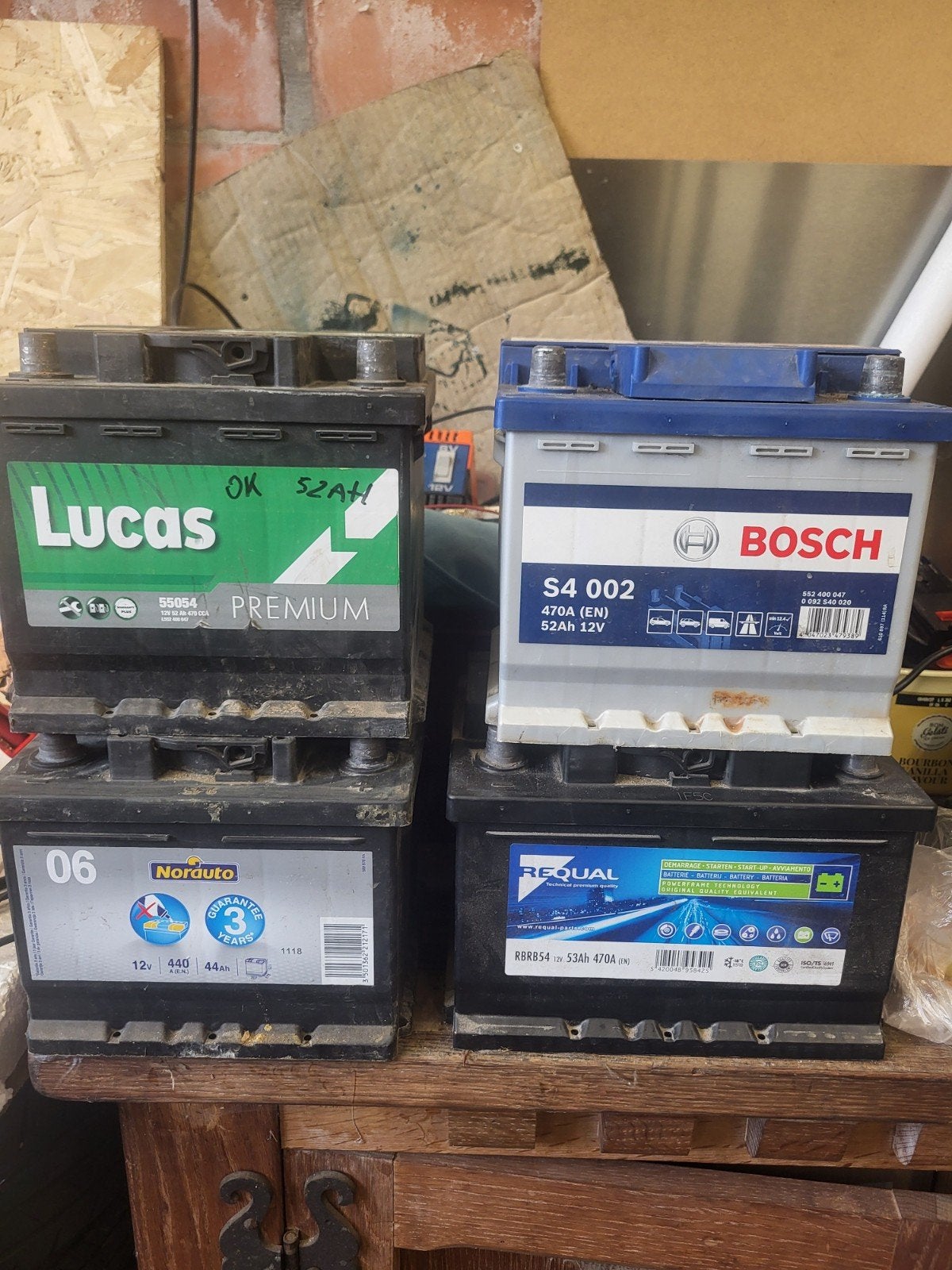 12V Batterij voor auto

Perfecte staat
100 % getest.

44 Ah, Auto-onderdelen, Ophalen, Gebruikt