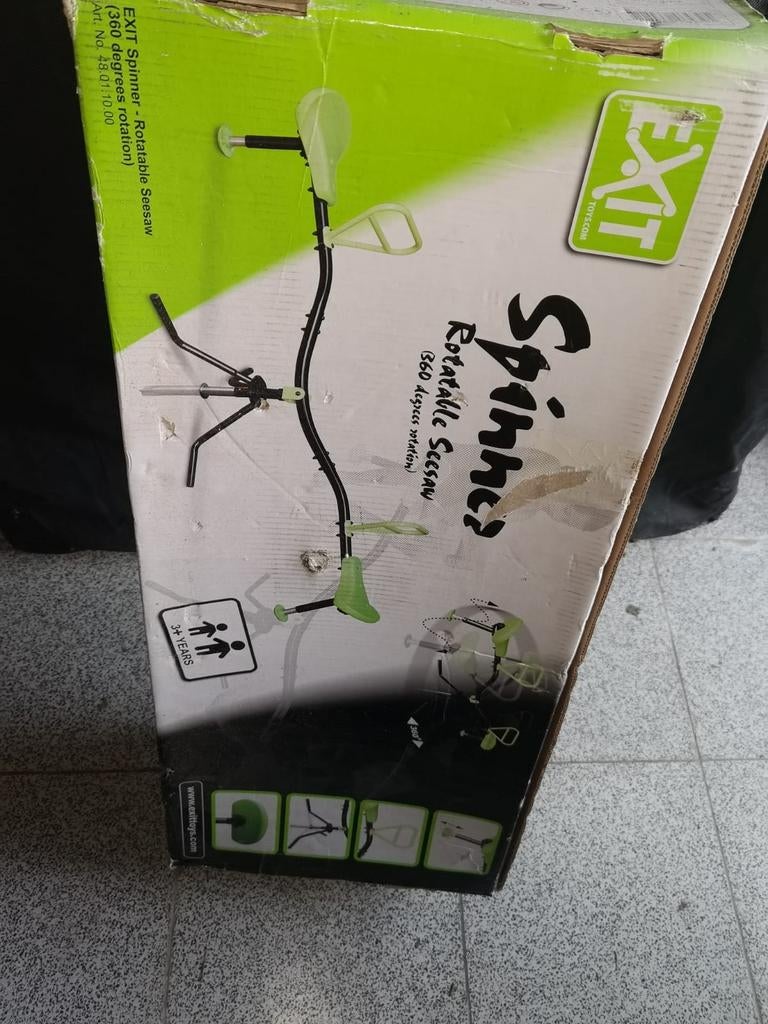 Spinner rotatable, Ophalen
