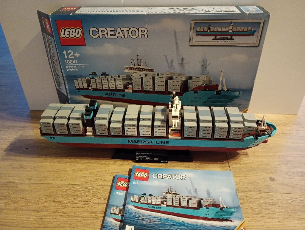 LEGO - 10241 - Maersk Line Triple-E, Kinderen en Baby's, Speelgoed | Duplo en Lego, Compleet, Gebruikt, Lego, Ophalen of Verzenden