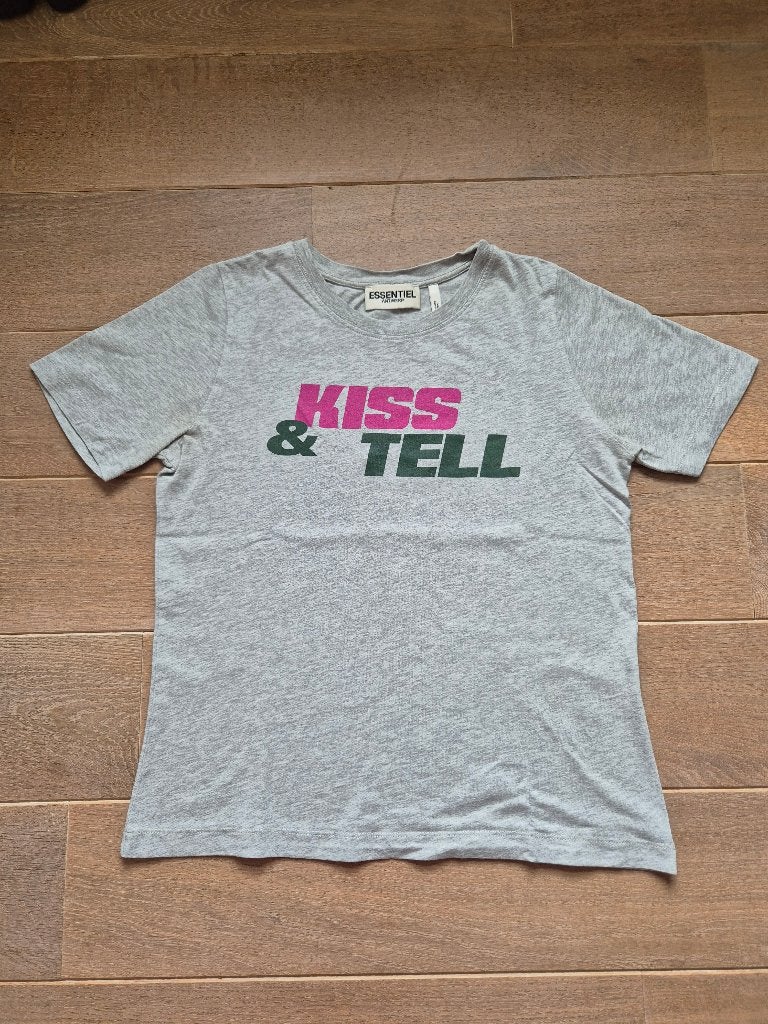 T-shirt essentiel antwerp, Ophalen of Verzenden, Maat 36 (S), Grijs, Gedragen