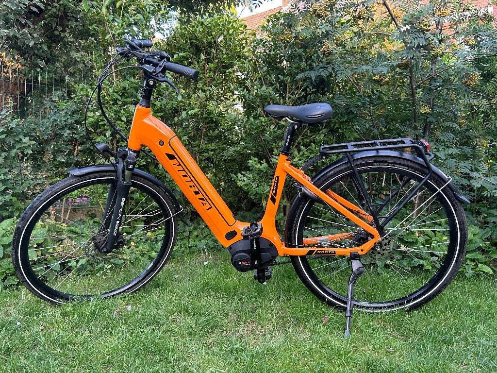 Norta B-3030 elektrische fiets (2023), nieuwprijs 4149 euro, Gebruikt, 47 tot 51 cm, 50 km per accu of meer, Ophalen
