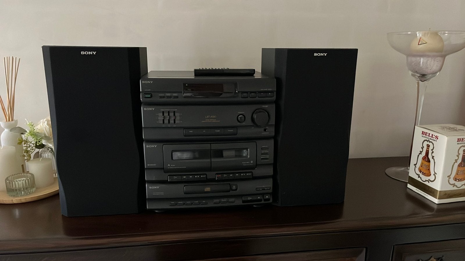 Stéréo Sony LBT-A190, TV, Hi-fi & Vidéo, Comme neuf, Enlèvement, Composants en vrac, Sony