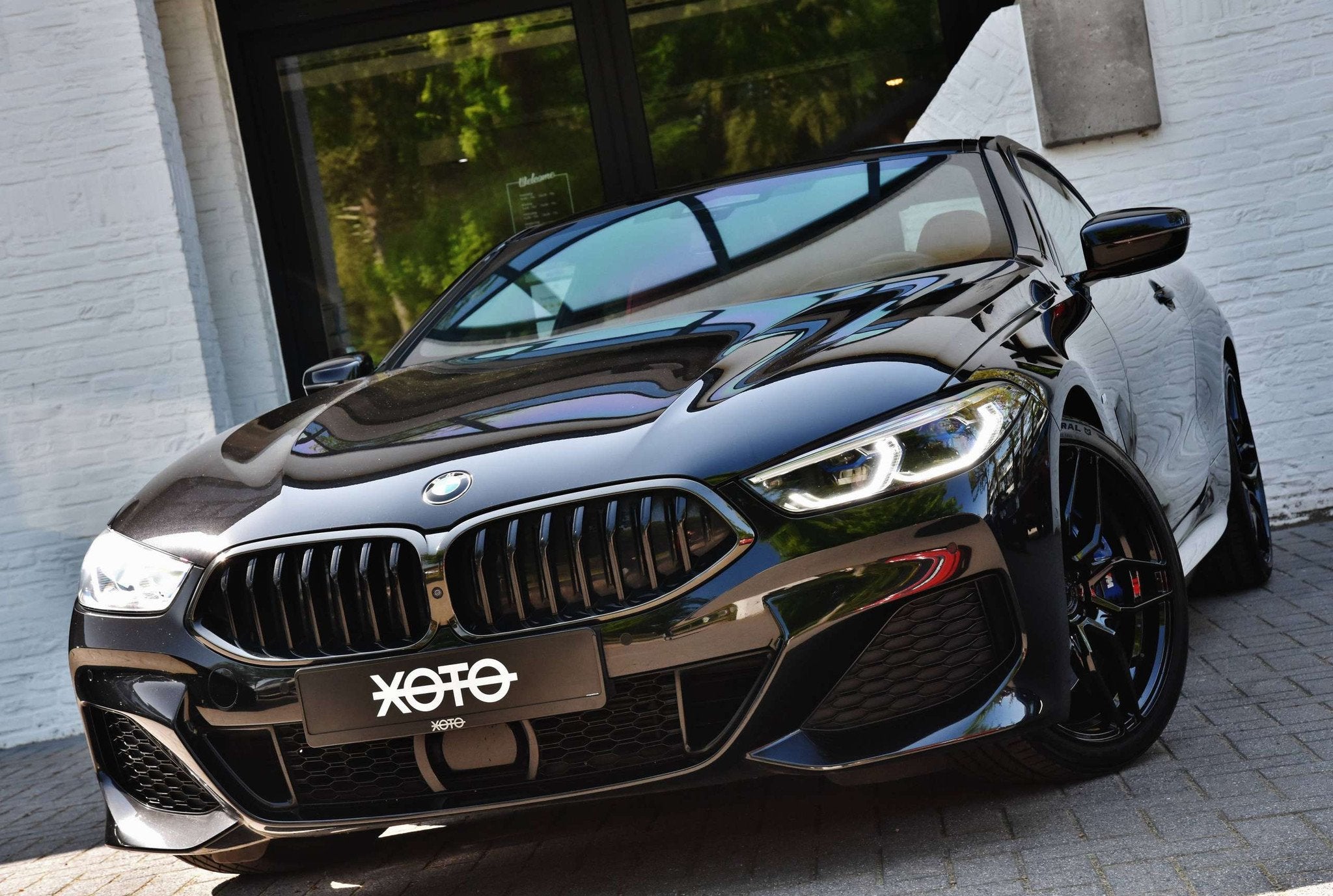 BMW 8 Serie 840 D COUPE XDRIVE M TECHNICAL * LASER LIGHTS /, Auto diversen, Automaat, 2993 cc, Zwart, Diesel