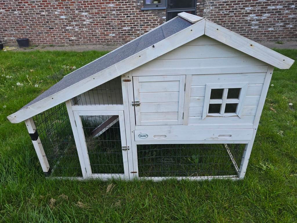 Konijnenhok buiten woodland Lichte beschadigingen, Dieren en Toebehoren, Ophalen