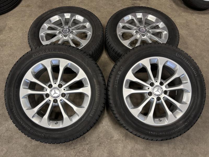 Originele Mercedes velgen met michelin zomerbanden, Ophalen, Gebruikt, Velg(en), 17 inch