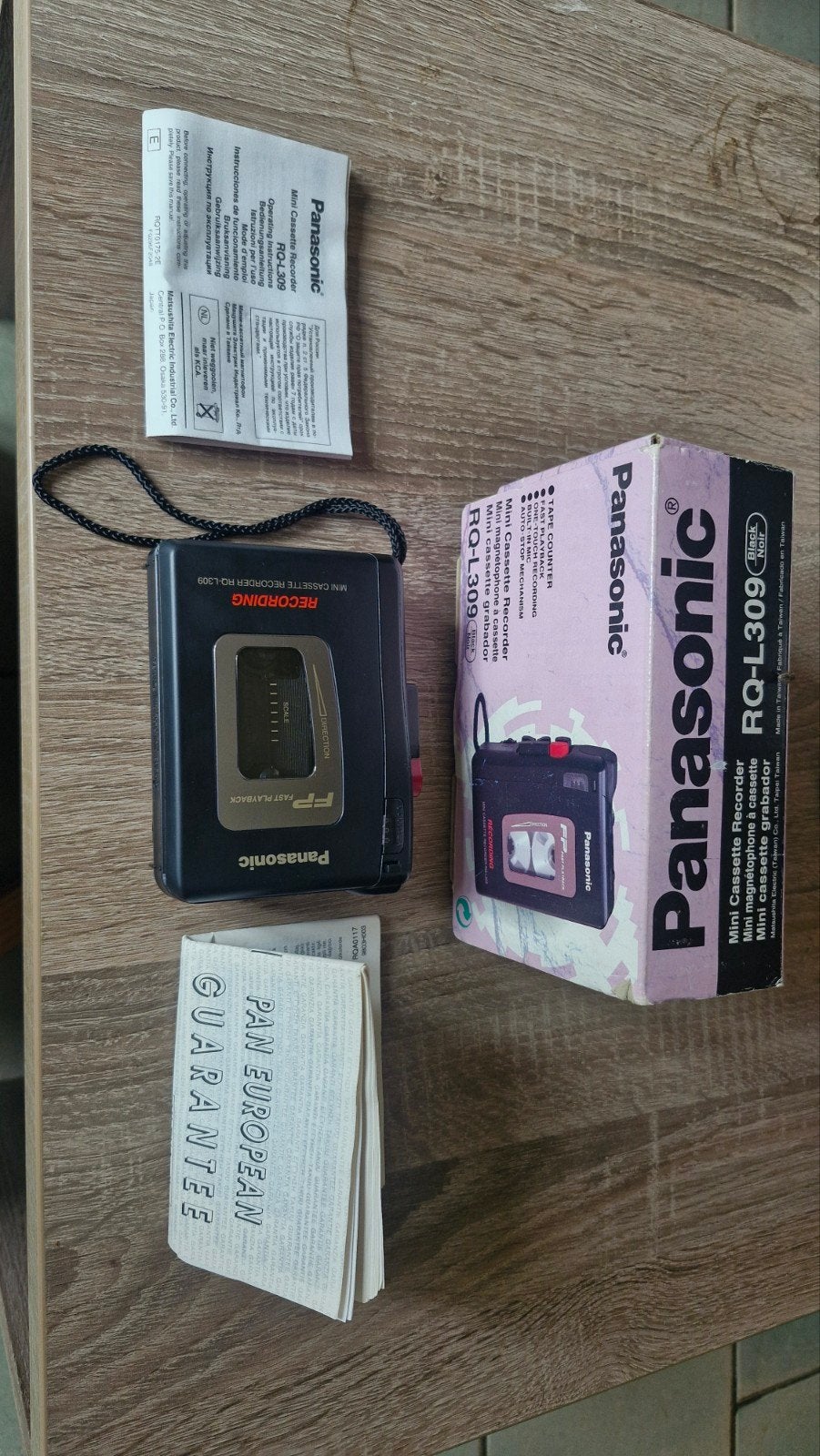 Panasonic  RQ-L309, Audio, Tv en Foto, Walkmans, Discmans en Minidiscspelers, Ophalen