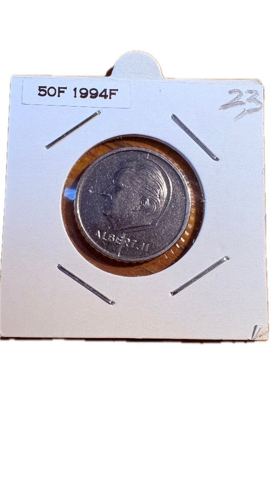 ALBERT II : 50 FRANCS 1994F, Enlèvement ou Envoi