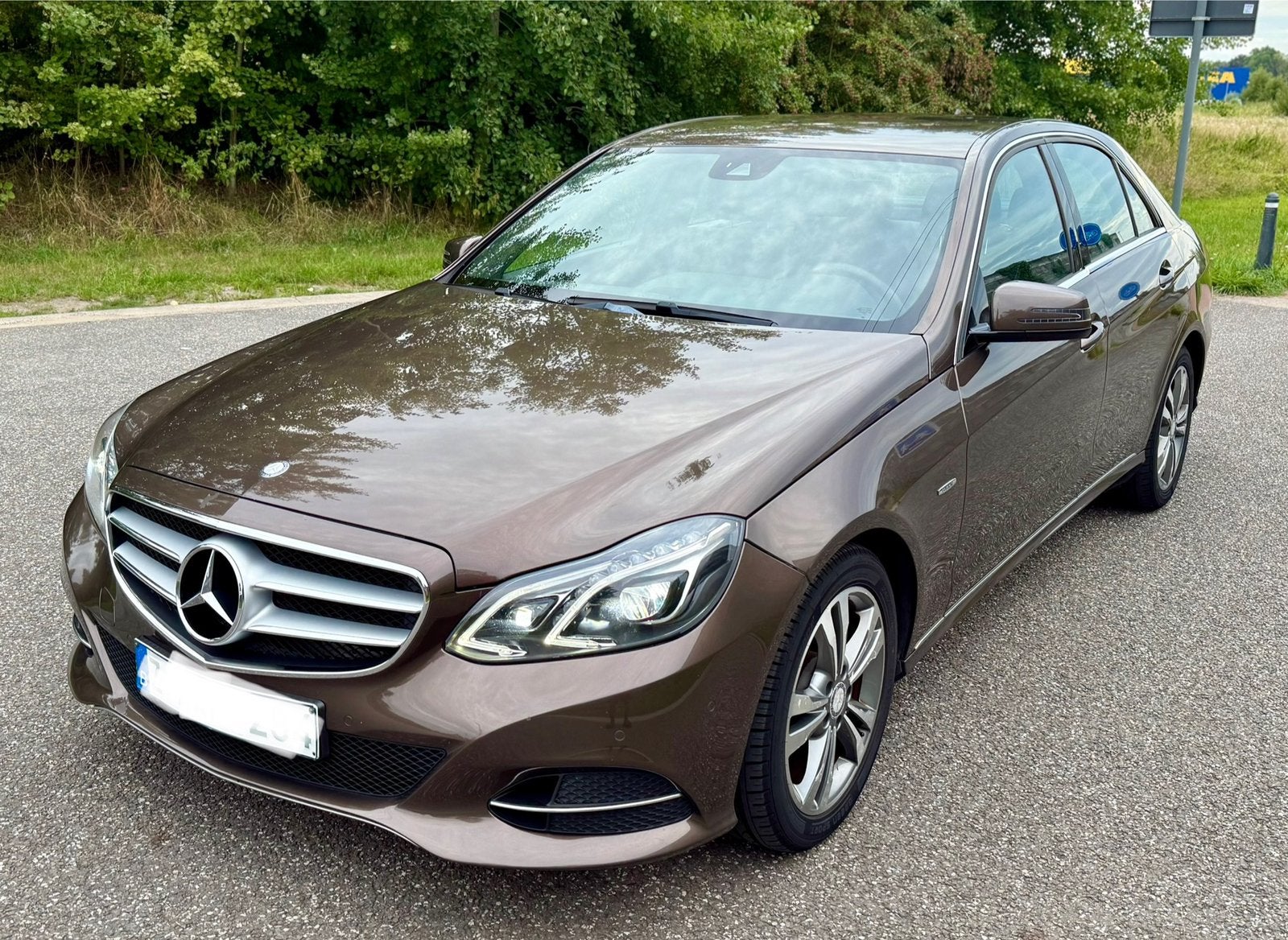 Mercedes E200 CDI Bluetec Euro 6 Xenon E-Edition✅✅✅, Auto's, Mercedes-Benz, Euro 6, 4 cilinders, Bruin, 5 deurs