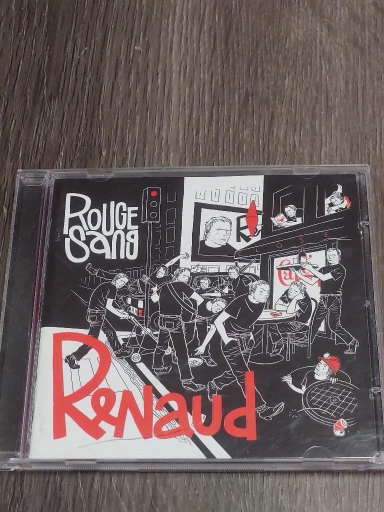 RENAUD rouge sang CD, CD & DVD, Enlèvement ou Envoi, Utilisé