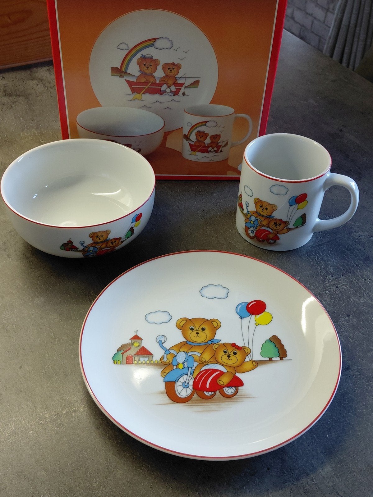 nieuwe  kinder eetset, Kinderen en Baby's, Ophalen