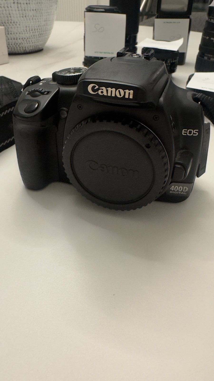 Canon EOS 400D, Enlèvement ou Envoi, Comme neuf, Canon