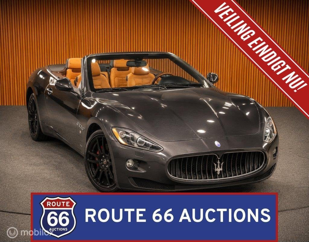 Maserati GranCabrio | 2010 | Route 66 Auctions, Autos, Maserati, Achat, Entreprise, Boîte manuelle, Autre carrosserie