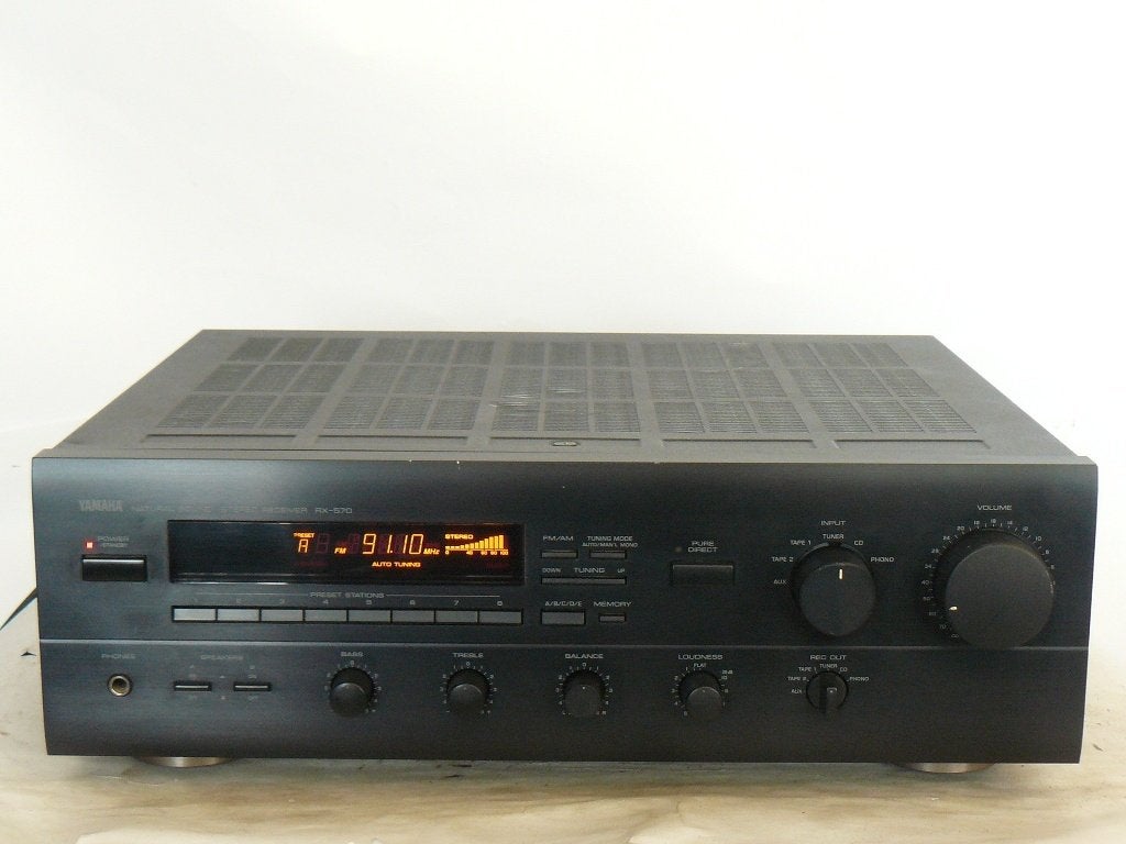 Yamaha RX570, prima staat, mooi geluid, Audio, Tv en Foto, Versterkers en Ontvangers, Gebruikt, 60 tot 120 watt, Yamaha, Ophalen