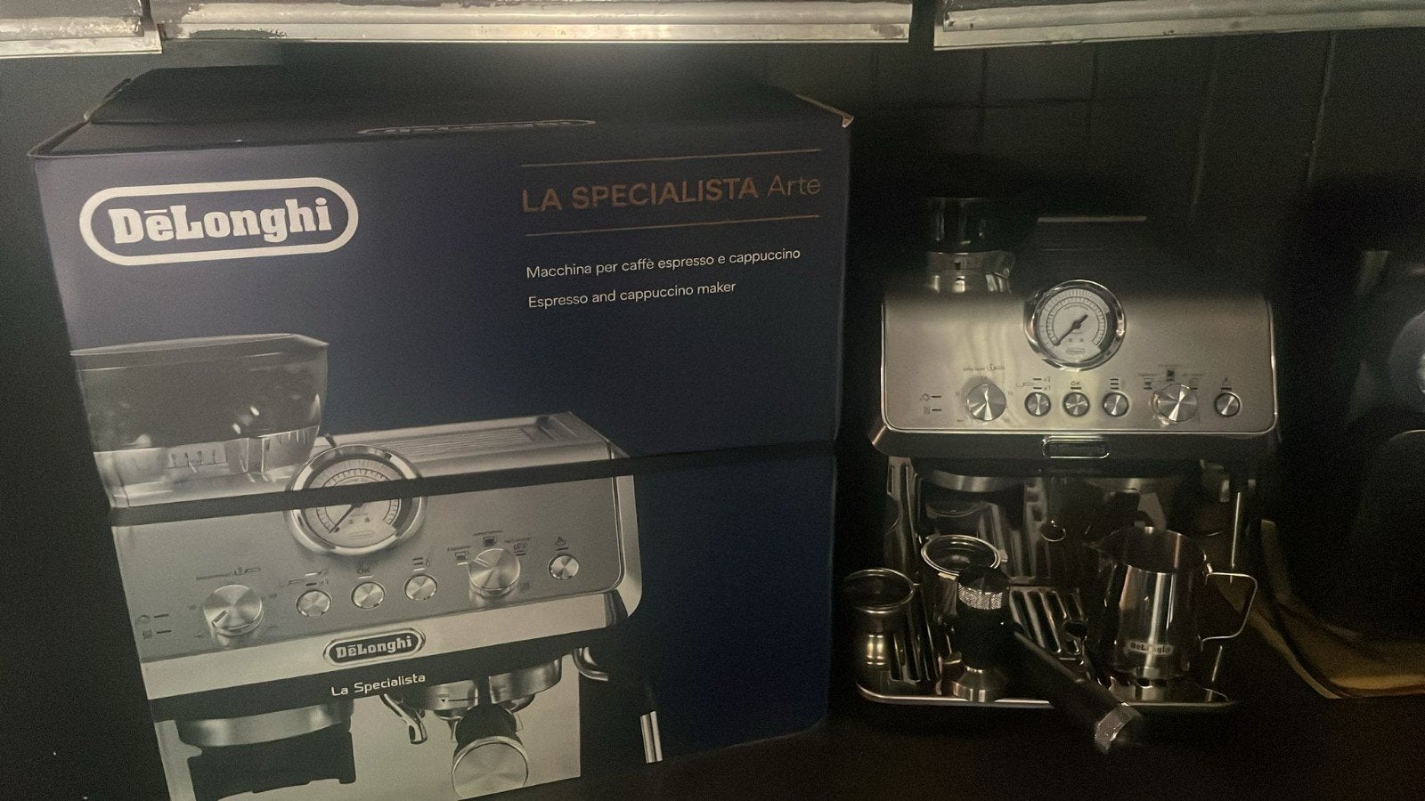 Machine à café De'Longhi neuve marche avec grains, Neuf, De'Longhi, Grains de café, De'Longhi
