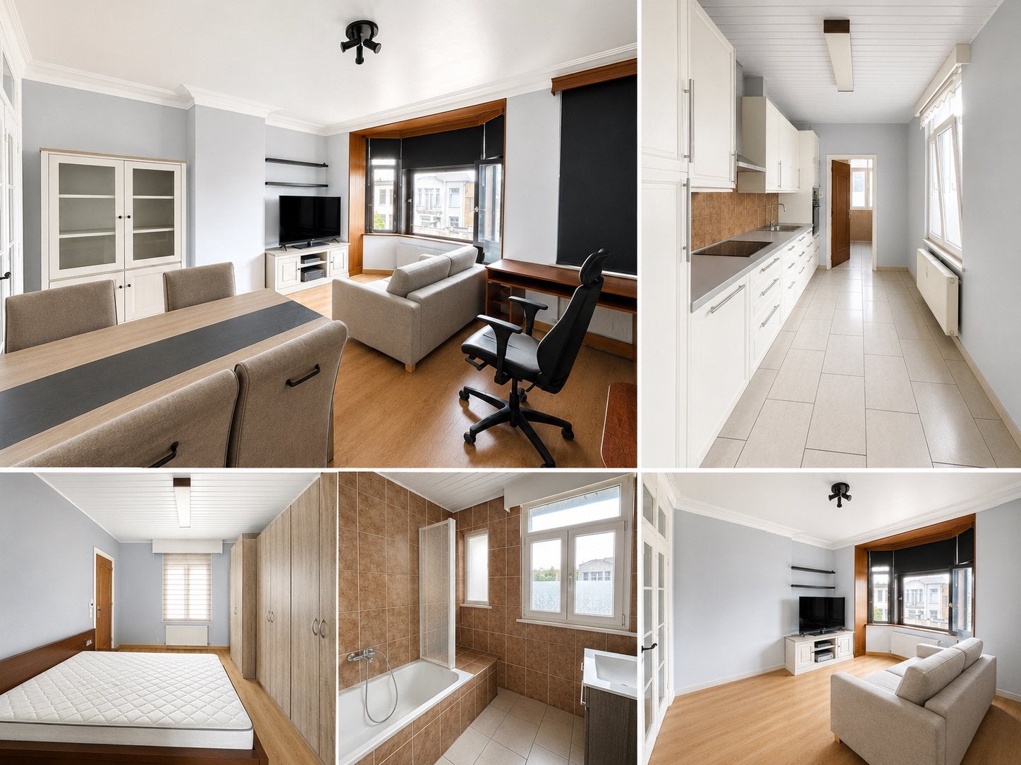 TE HUUR – Instapklaar appartement met 1 slaapkamer inBerchem, Immo, Appartementen en Studio's te huur, 50 m² of meer, Antwerpen (stad)