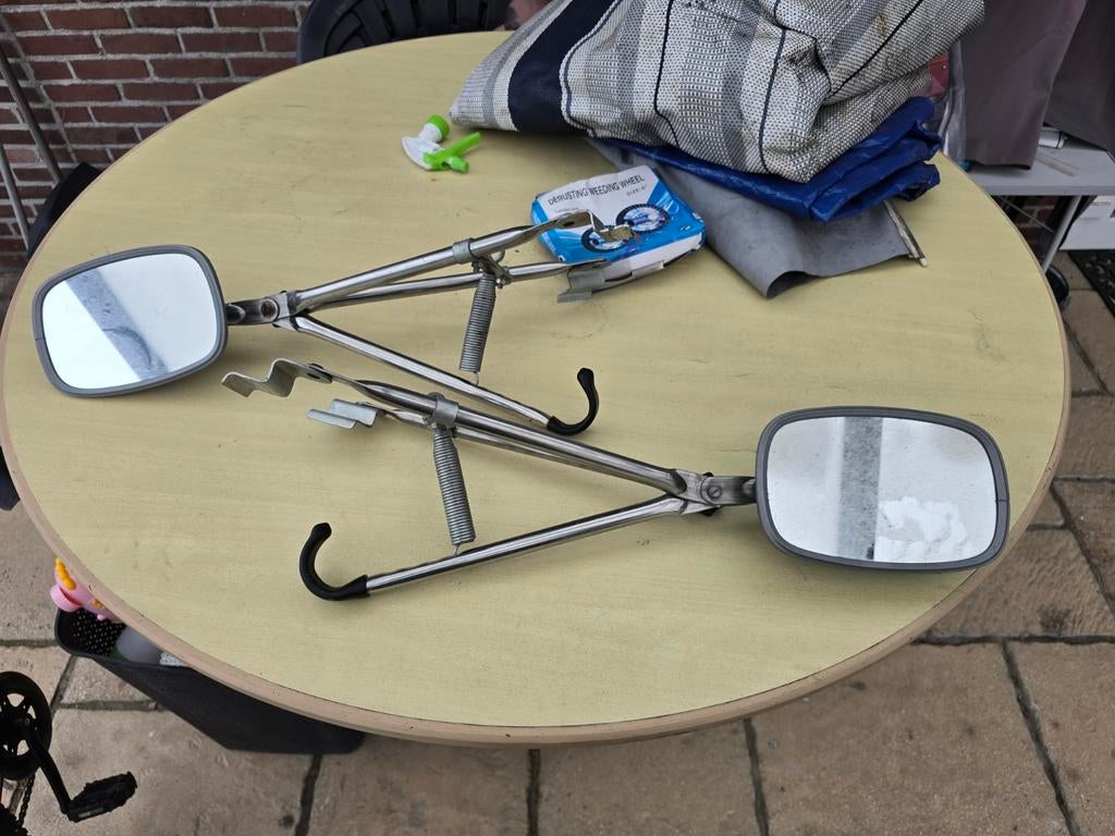 Oldtimer auto caravan spiegels € 50 euro, Caravans en Kamperen, Ophalen
