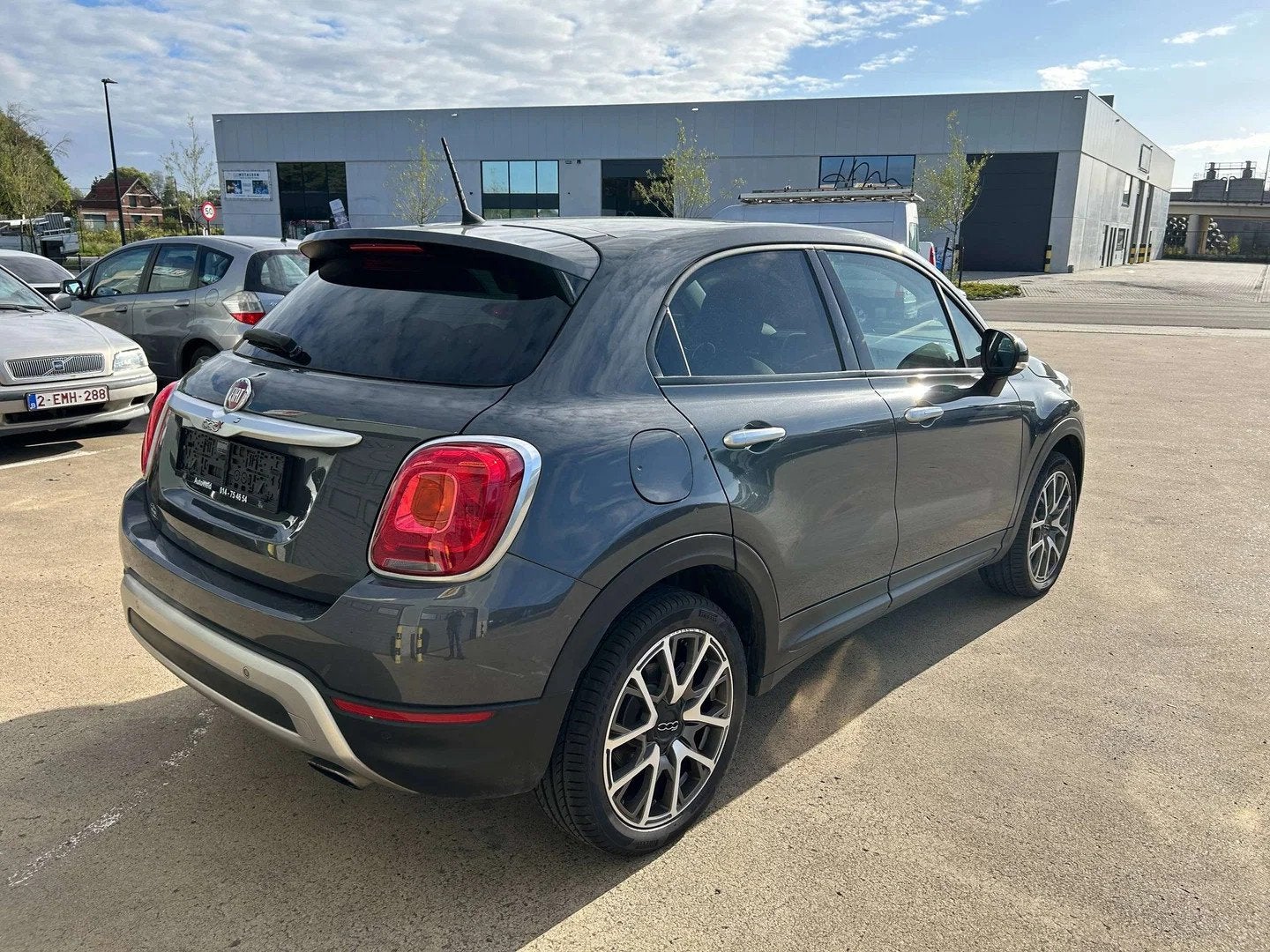Fiat 500 Lounge 500X 1.4 MultiAir DCT (bj 2017, automaat), Gebruikt, 4 cilinders, 136 pk, Leder