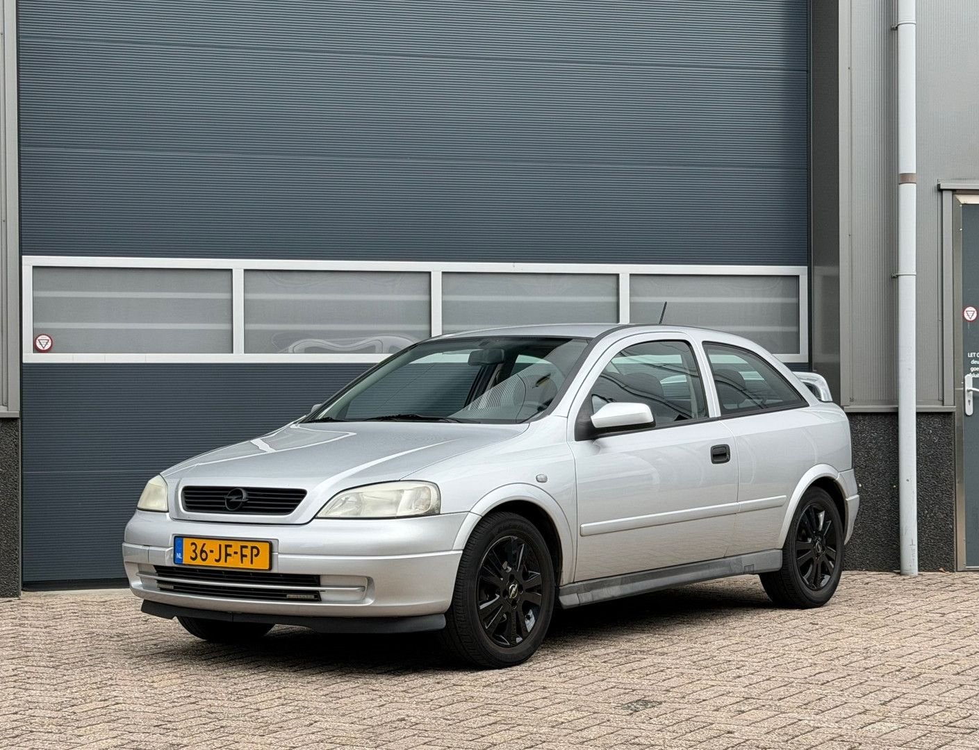 Opel Astra 1.6 Edition bj.2002 Airco|Lm velg|Nap., Argent ou Gris, Achat, Boîte manuelle, Interruption de démarrage