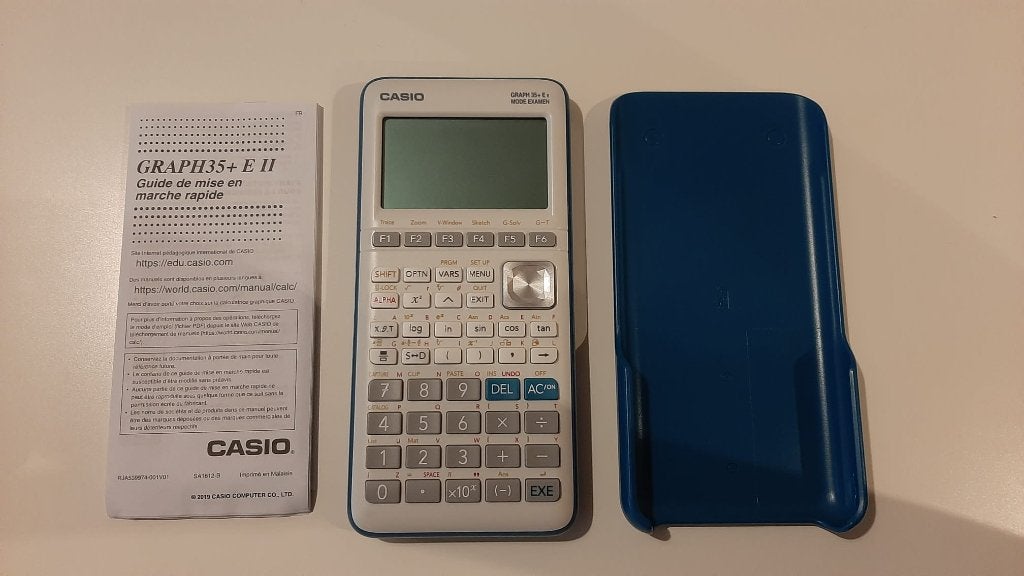 Casio Graph 35+ E II rekenmachine, Ophalen of Verzenden, Grafische rekenmachine, Zo goed als nieuw