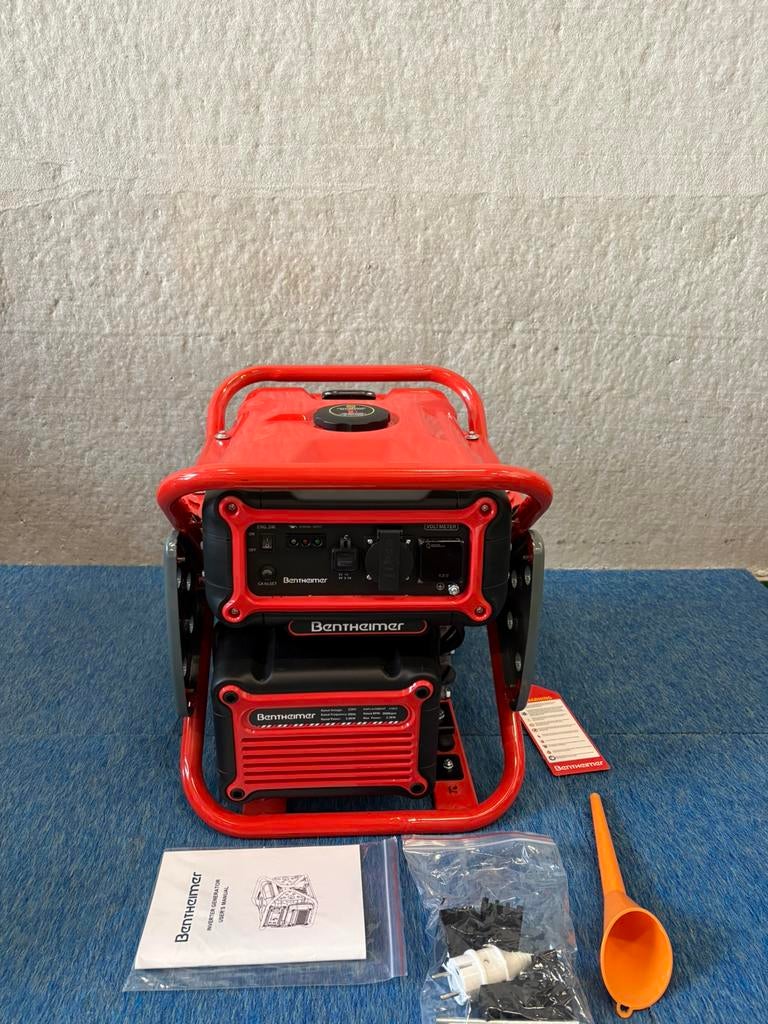 Nieuwe Bentheimer NB1500i inverter aggregaat/generator, Ophalen, Nieuw, Minder dan 5 kVA, Benzine