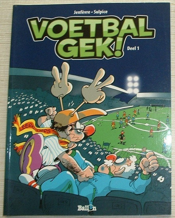 strips voetbalgek nrs 1 en 12, Meerdere stripboeken, Ophalen of Verzenden, Zo goed als nieuw, Diverse Auteurs