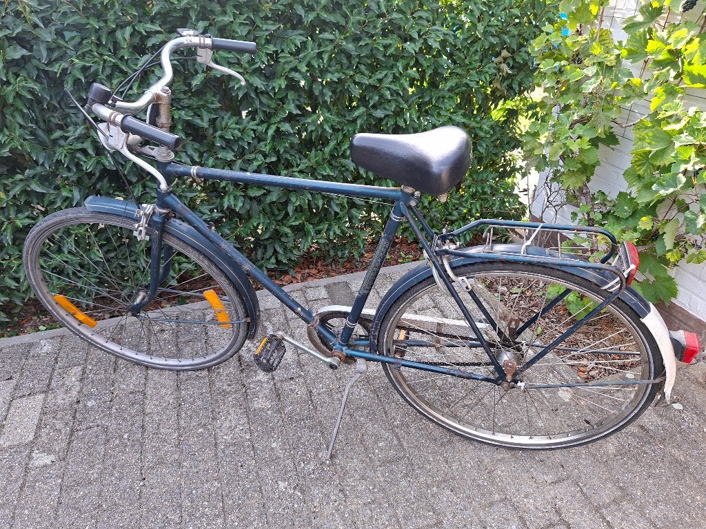 Fiets herenfiets kotfiets, Ophalen, Gebruikt