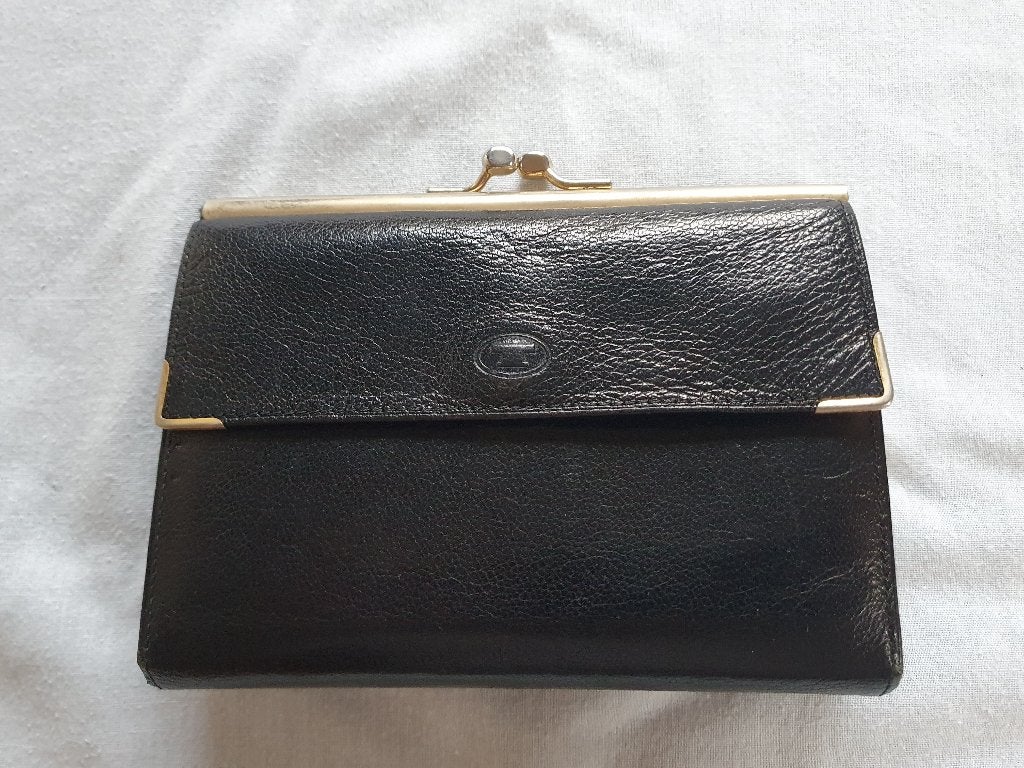 Sac à main vintage Le Tanneur en cuir avec boucle, Autres marques, Enlèvement ou Envoi, Comme neuf, Cuir