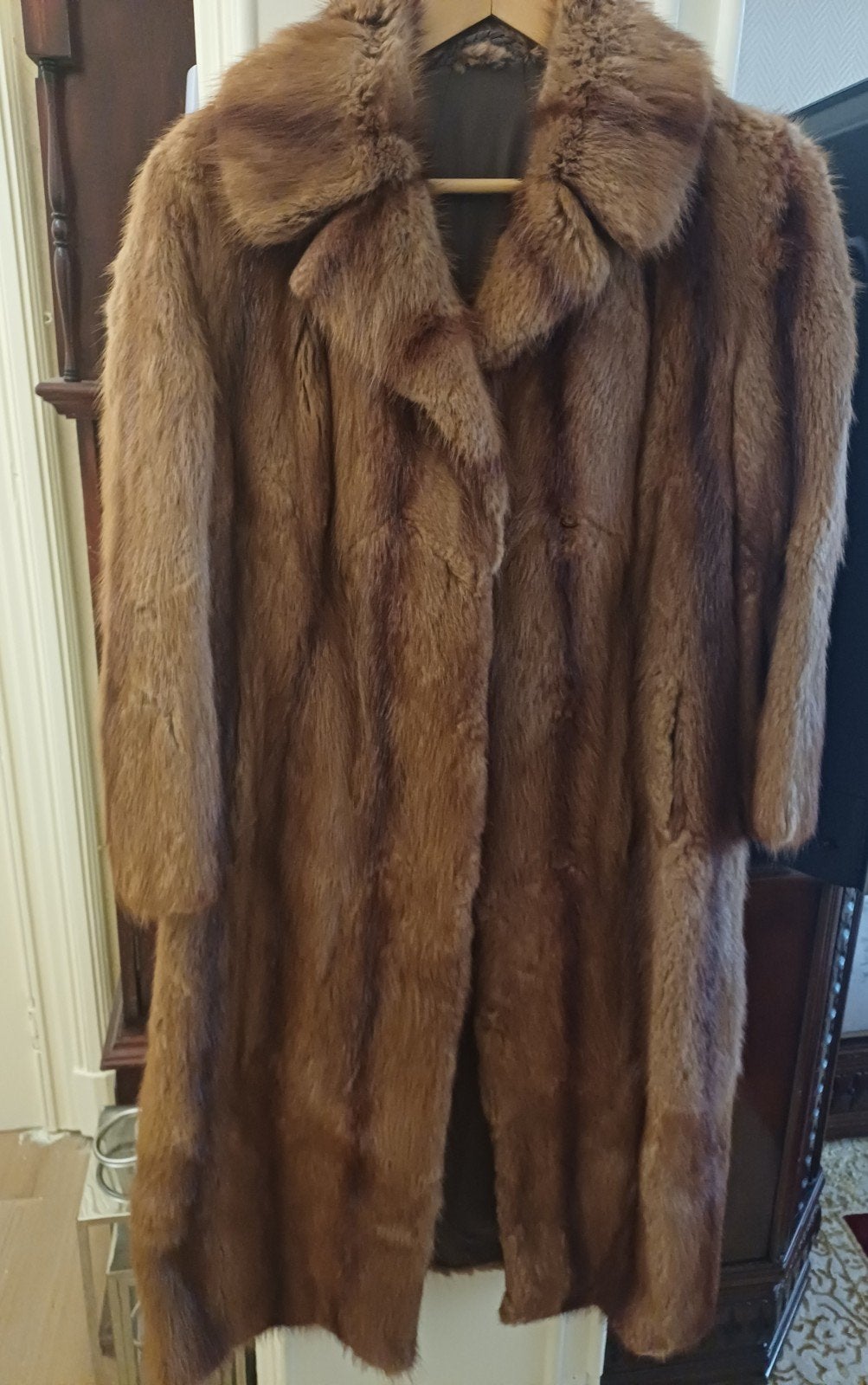 Echte bontjassen, Kleding | Dames, Jassen | Winter, Bruin, Daco, Ophalen of Verzenden, Zo goed als nieuw
