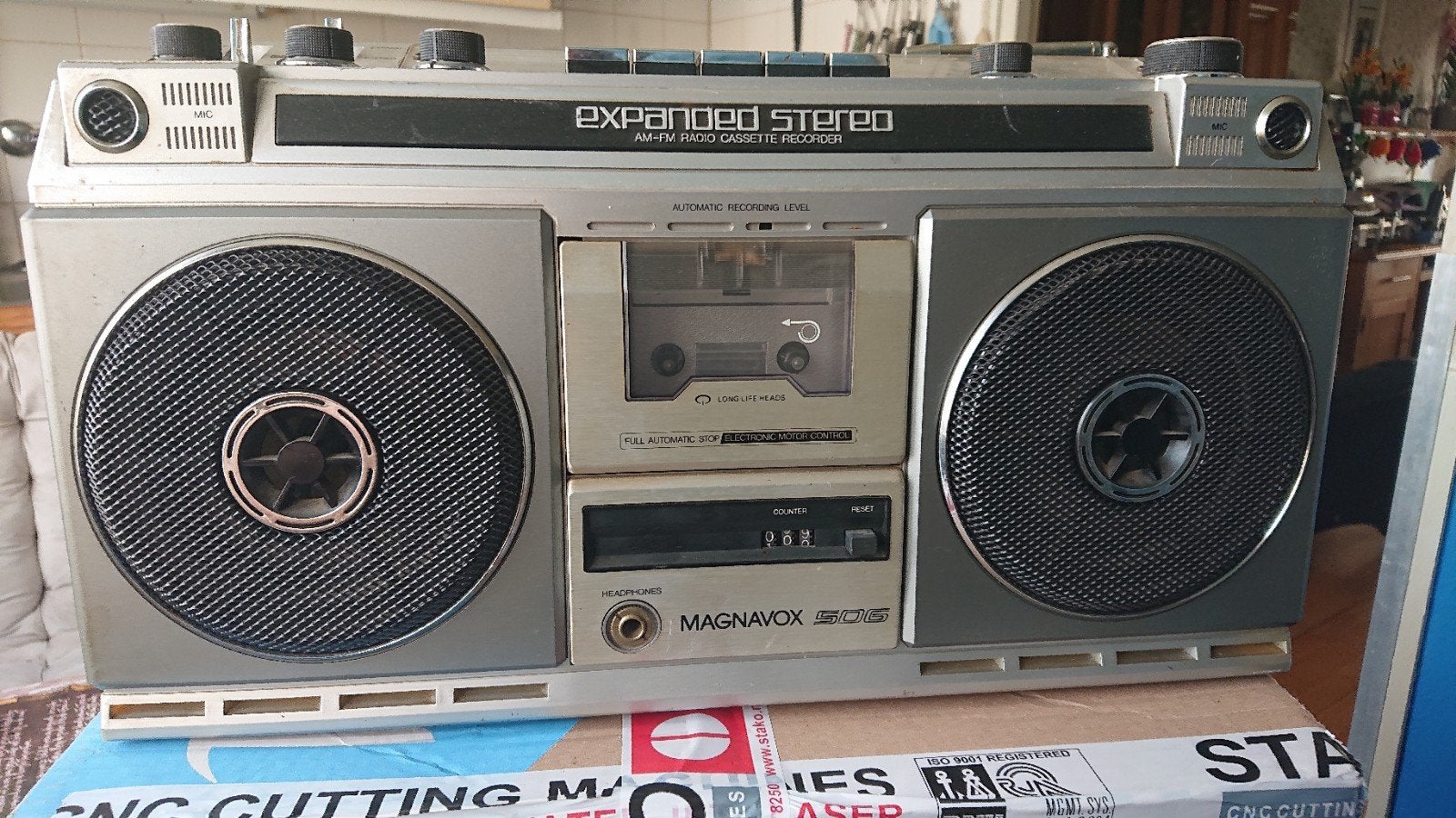 Magnavox 506 radio/cassette gettoblaster, Ophalen of Verzenden, Radio