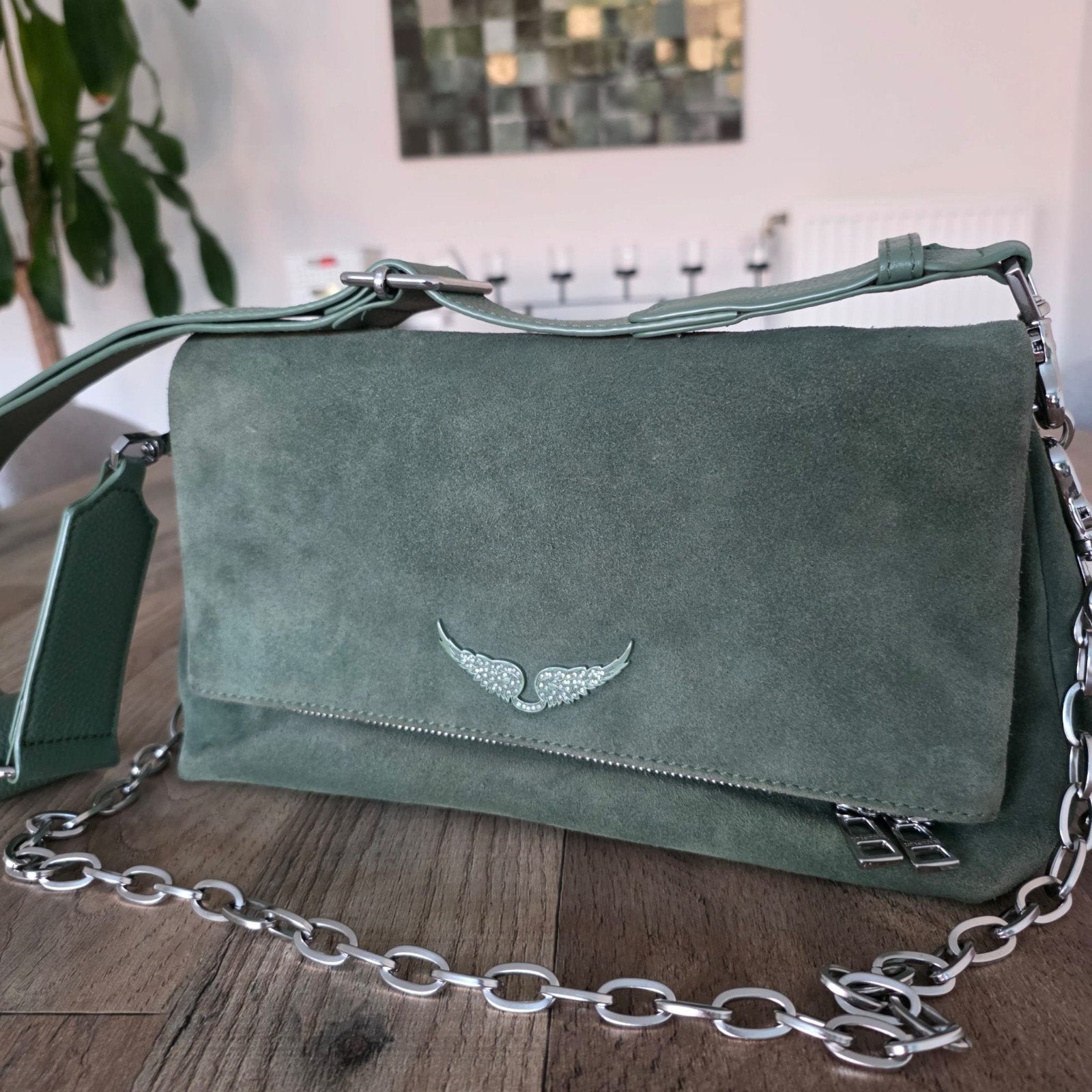 Handtas Zadig&Voltaire, Enlèvement, Utilisé, Vert, Autres marques