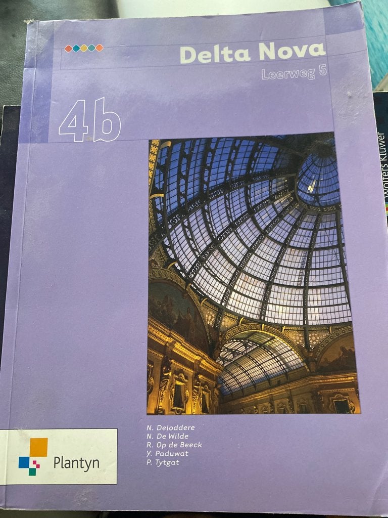 4de Middelbaar wiskunde boek, Boeken, Ophalen, Gelezen