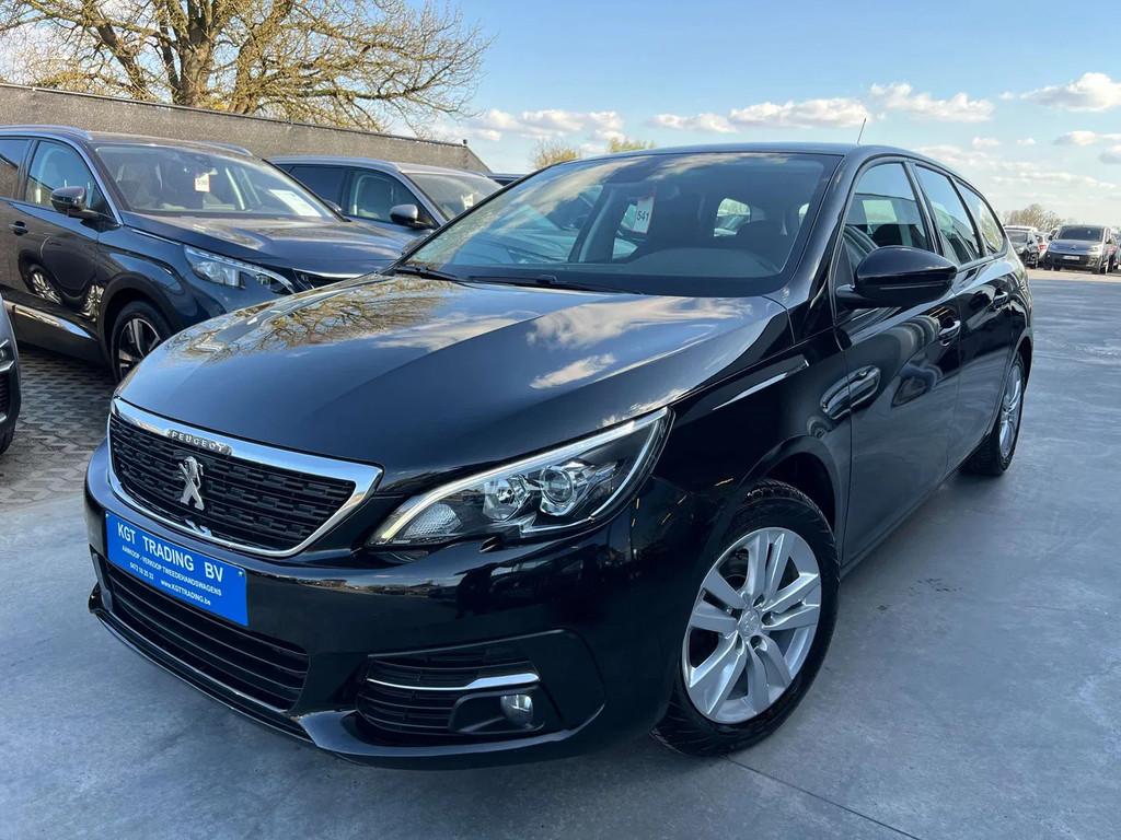 Peugeot 308 SW 1.2i PURETECH NAVIGATIE CARPLAY DAB BLUETOOTH, Auto's, 1360 kg, Stof, Gebruikt, 1199 cc