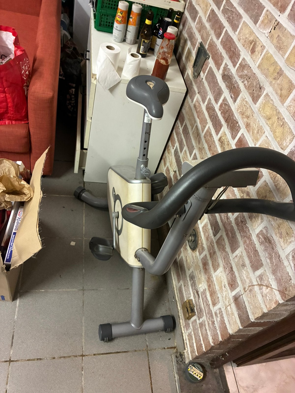 Velo d’appartement, Jambes, Enlèvement, Utilisé, Vélo d'appartement
